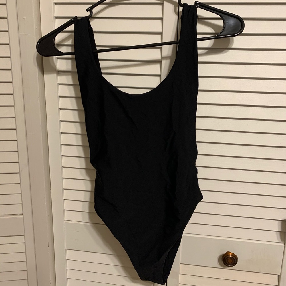 Black one piece. XS